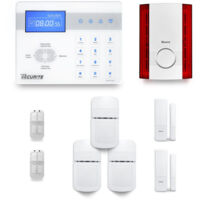 Alarme maison sans fil ICE-Bi27 – Portée 100m – Compatible Box ADSL/fibre – 32 accessoires sans fil – Installation facile – Tike Sécurité