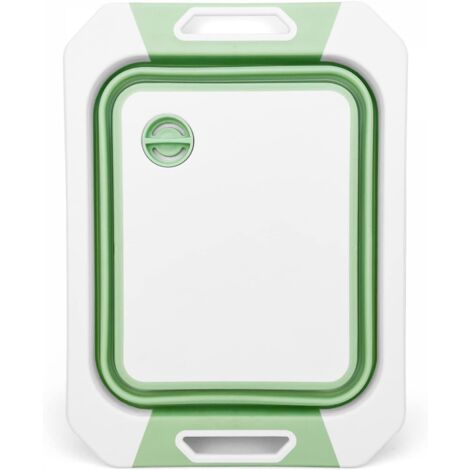 Spülbeckensieb Mit Saugnapf 2025 - Multifunktionaler Abtropfkorb Aus Kunststoff, Grün