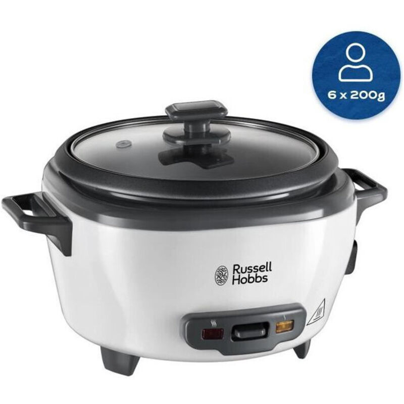 Cuiseur de Riz, Marmite électrique à Doubles Couches de 1,8 L, Revêtement Antiadhésif pour Cuiseur Vapeur de Voyage Portable pour la (Prise UE