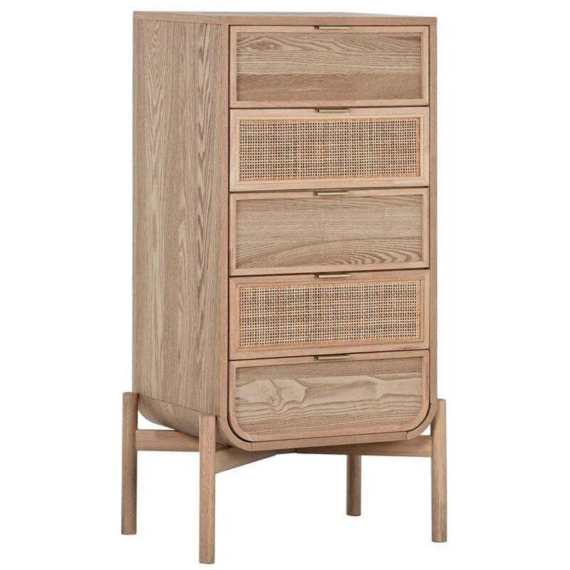 Esprit Home ESPRIT Rattan Abete Tropicale naturel 52x35x100 cm