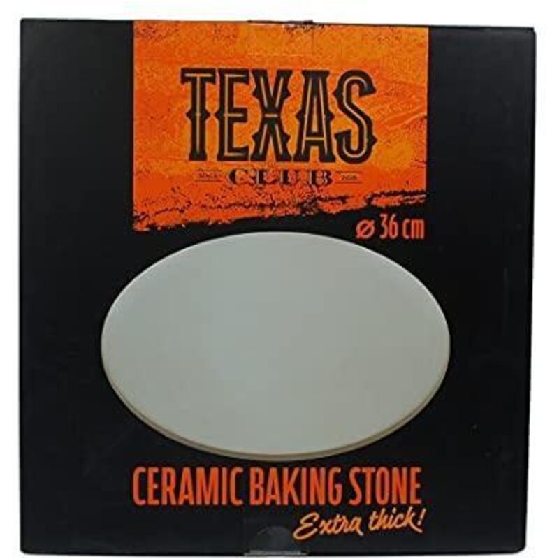 Pierre à Pizza XL FENNEK 320mm X 20mm - Cordiérite Résistante - Four, Barbecue Charbon & Gaz
