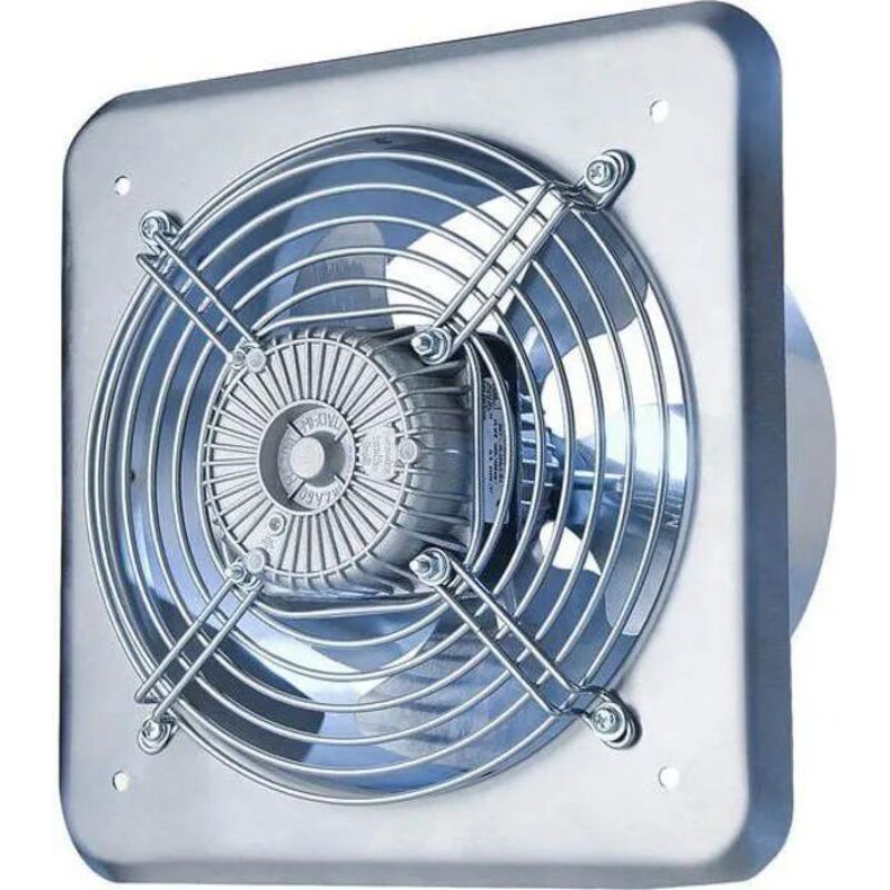 Ventilateur Mural Industriel Axial 400 Mm – Débit 4100 M³/h, Moteur 185W, IP44, Réversible Pour Atelier Et Toiture