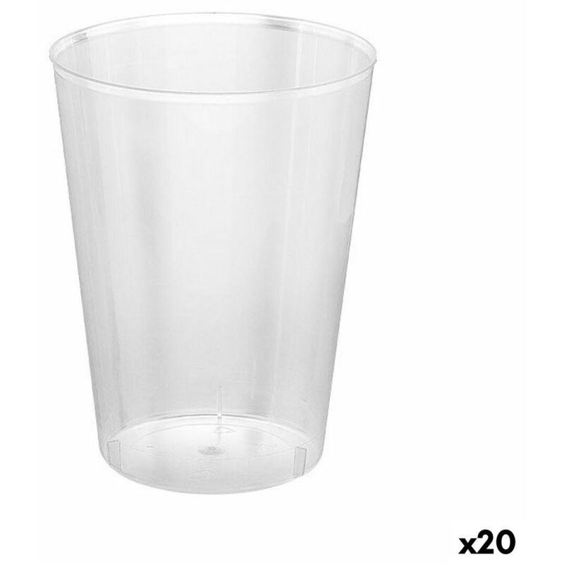 Bicchiere Monouso in Plastica 180 ml Rosso - 100 pz - Max Signorello