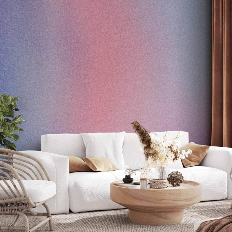 Papier peint artgeist dégradé arc en ciel multicolor 200x140 cm