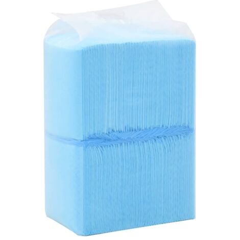 Vidaxl – Tapis éducateur pour chien – Lot de 100 tapis hygiéniques 45 x 33 cm – Absorbants en tissu non tissé – Protection sol contre fuites