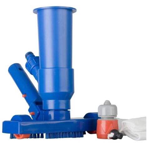 Gre Pools Nettoyeur micro-venturi avec roues et brosses (1/3)