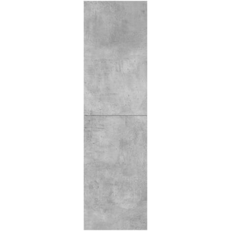 Meuble TV Gris béton 30,5x30x110 cm Bois d’ingénierie