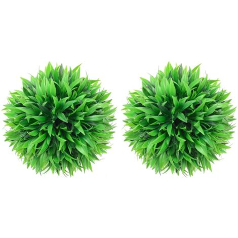 vidaXL Boules de buis artificielles 2 pcs 20 cm
