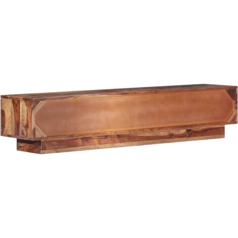 vidaXL Meuble TV 145x30x30 cm Bois massif