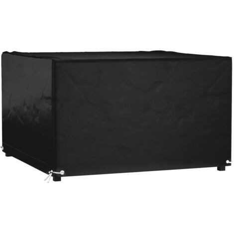 Housse de salon de jardin 8 œillets 125x125x75 cm carré vidaXL