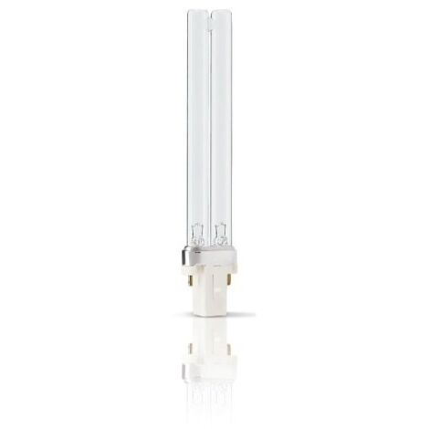 Philips – Lampe fluocompacte UV-C 7W G23 – Pour stérilisateur de bassin – Longueur 13.3 cm – Efficacité énergétique A