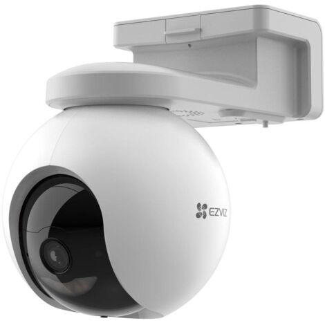 Ezviz – Caméra de surveillance 2K intérieure/extérieure – Vision nocturne – Couverture 360° – Détection de mouvement – Résistante aux intempéries