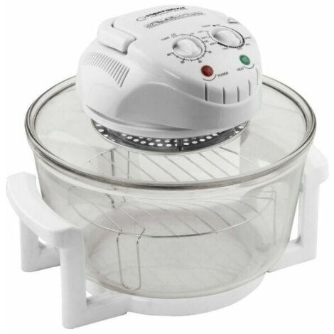 Cuiseur à vapeur électrique 12 L – Puissance 1400 W – Minuterie intégrée – Verre et plastique – Design moderne – Esperanza