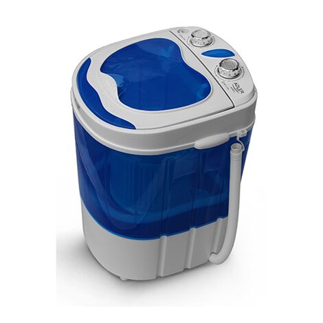 Mini machine à laver portable 3 kg – Programme de lavage 15 min – Faible consommation d'eau et d'énergie – Pour camping et caravanes – Adler