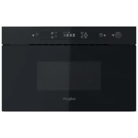 Whirlpool – Micro-ondes encastrable 22 litres – Puissance 750 W – Écran LCD – Plateau tournant 25 cm – Dimensions 38,2 x 59,5 x 32 cm - MBNA900B
