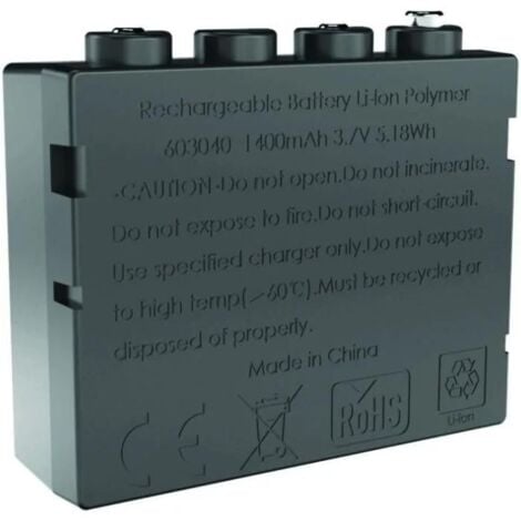 Batterie H7R.2 1400mAh Lithium