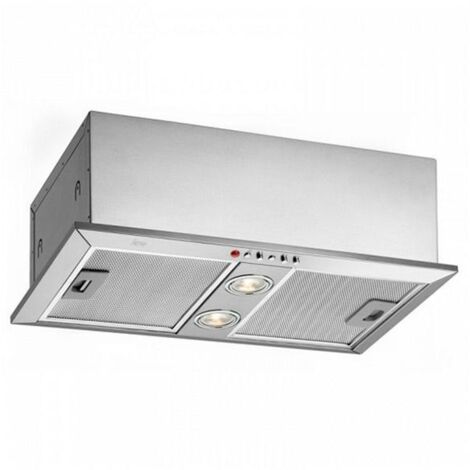Hotte décorative 55 cm en acier inoxydable – Capacité d'aspiration 329 m³/h – 3 vitesses – Niveau sonore 69 dB – Éclairage LED puissant – Teka