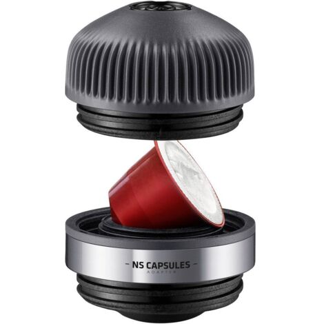 Wacaco Adaptateur NS Noir et Argent pour Capsules Nespresso (1/4)