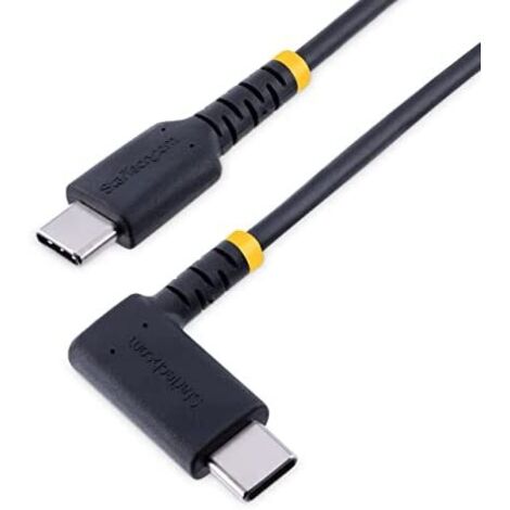 StarTech.com Câble USB-C 30 cm Angle Droit Noir (1/5)