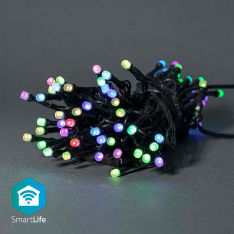 Nedis LED guirlande lumineuse extérieure 5 mètres noir (1/5)