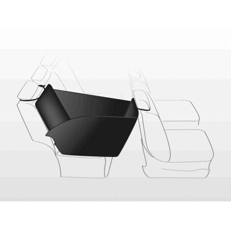 Trixie Housse siège auto noir et beige pour chien (1/3)