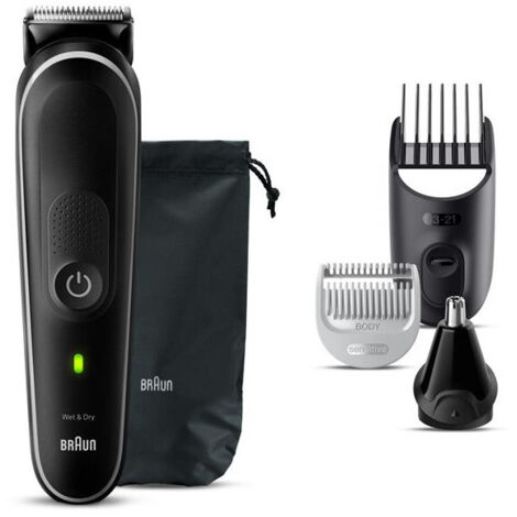 BRAUN TONDEUSE RECH MULTI 9EN1 CHEVEUX BARBE NEZ O MGK5440