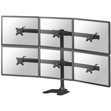 Neomounts FPMA-D700DD6 support d'écran plat pour bureau 68,6 cm (27") Noir (1/5)