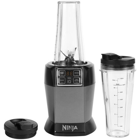 Blender - NINJA - BN495EU - 1000 W - 2 x 700 ml - Gris Noir (1/5)