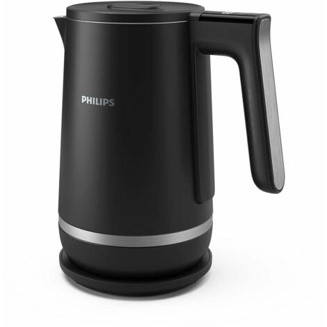 Bouilloire électrique Philips série 7000 HD9396/90, 1,7 L, 2200 W, noire