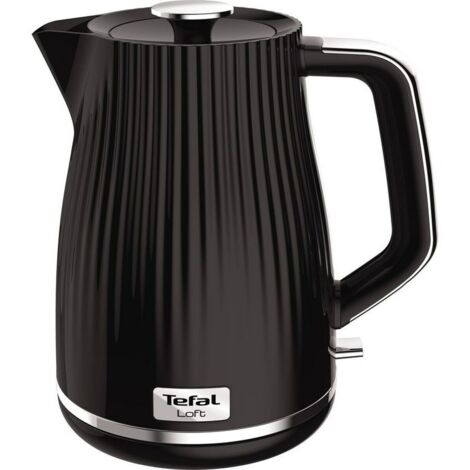Tefal – Bouilloire électrique 1,7 L 2400 W – Élément chauffant dissimulé – Base rotative 360° – Filtre anti-calcaire – Couvercle verrouillable - KO2508 (1/3)