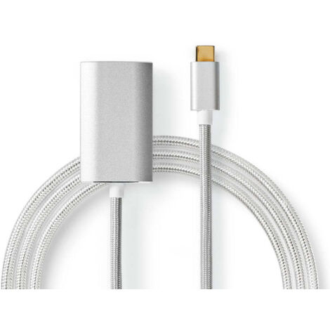 nedis CCTB64680AL20 câble adaptateur USB-C HDMI argenté 2m (1/4)