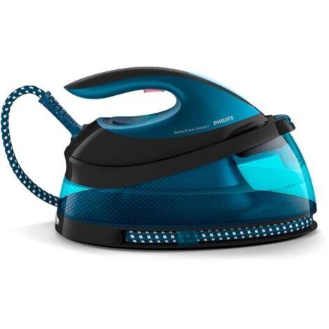 Philips – Générateur de vapeur 2400W – Pression 6,5 bar – Débit vapeur optimal – Réservoir 1,5 L – Technologie OptimalTEMP pour tous tissus - GC7846