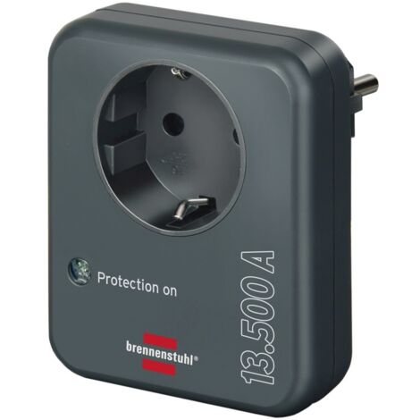 Brennenstuhl 1506996 Adaptateur Protection Anthracite
