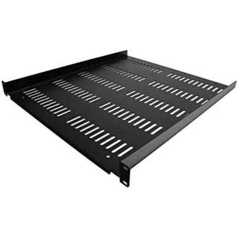 Startech Étagère universelle noire 483x508x43 mm robuste