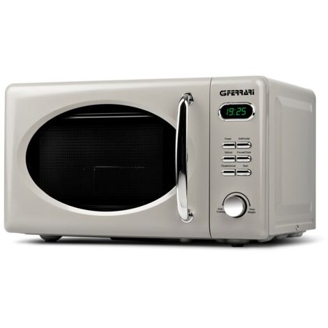 G3 Ferrari Sapormio Vintage micro-ondes combiné gris argenté