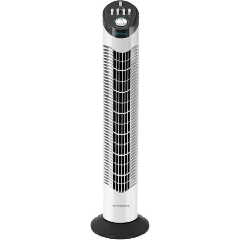 Ventilateur colonne oscillant CECOTEC EnergySilence 790 Skyline 50W 3 vitesses H76cm D760cm Noir