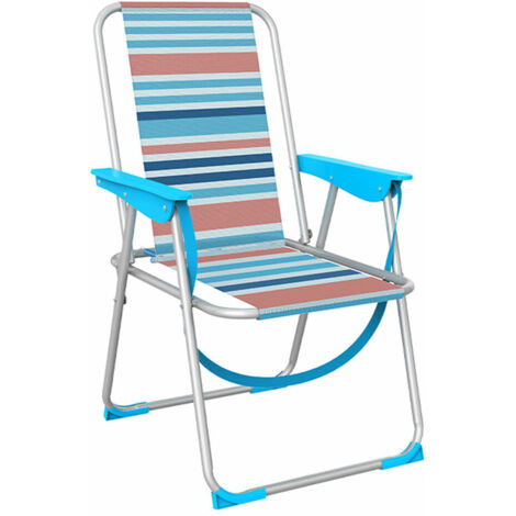 Marbueno Silla Plegable Aluminium Rayas Multicolore (1/2)