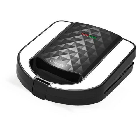 Maestro 3en1 Grille-pain Compact Noir Blanc 750W (1/5)