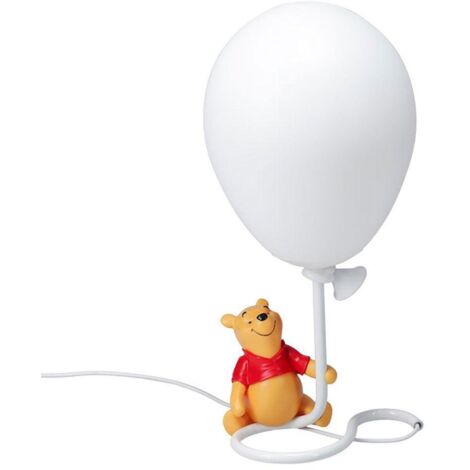 Lampe de chevet Winnie l'Ourson – Éclairage multicolore avec 3 modes – Hauteur 34 cm – Alimentation USB – Décoration chambre d'enfant – Paladone