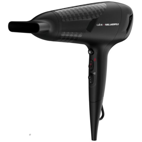 Calor – Sèche-cheveux 2100W – 2 vitesses, 3 températures – Technologie Thermo Control – Concentrateur 12mm inclus