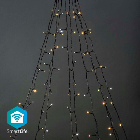 Nedis Smartlife Wifilxt02w200 Arbre lumineux blanc chaud (1/5)