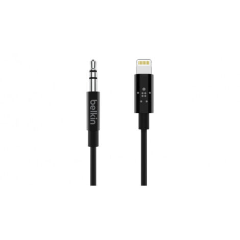 Belkin AV10172BT03-BLK câble audio 3.5mm noir 0.9 m (1/5)