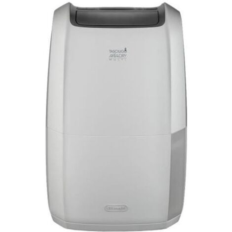 Delonghi – Déshumidificateur 5 L DDSX225 – 44 dB – 446 W – Pour espaces confinés – Capacité bac 2 L – Hauteur 600 mm – Longueur 383 mm