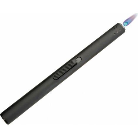 Ibili 772100 allume-gaz gris rechargeable métal (1/2)