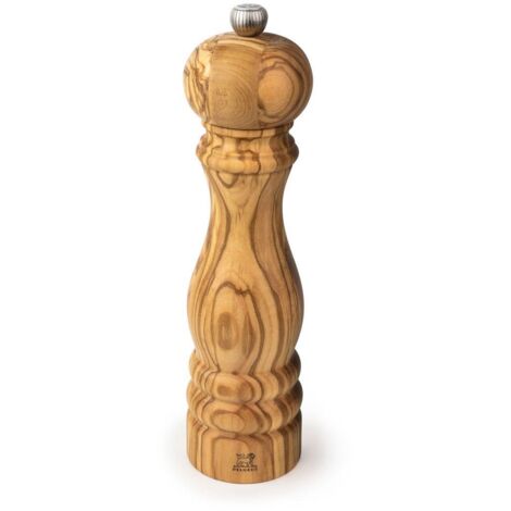 Peugeot Moulin à sel Bois d'olivier 22 cm Réglable (1/3)
