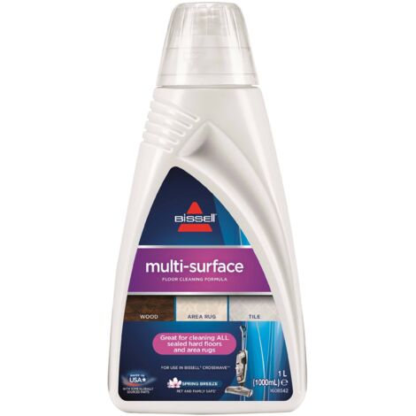 Détergent multi-surface 1L pour sols durs et tapis – Élimine graisse et saleté – Formule biodégradable – Compatible avec nettoyeurs Bissell (1/5)