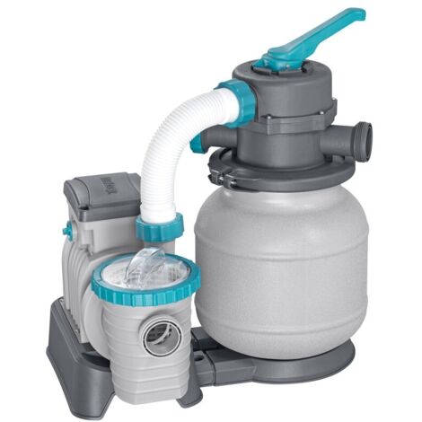 Bestway Pompe de filtration à sable pour piscine hors sol 6 056 L/h