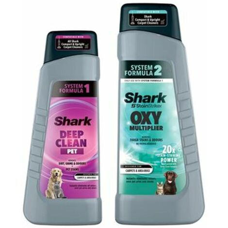 Shark StainStriker Pet pack nettoyant bleu et rose