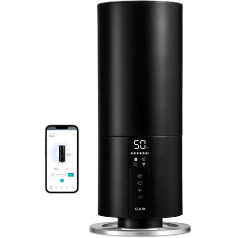 Duux humidificateur d'air connecté à ultrasons et vapeur froide BEAM MINI 2 NOIR DXHU12