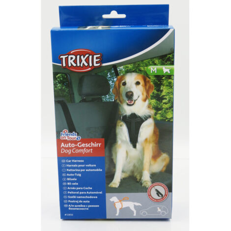 Trixie Dog Confort Harnais de sécurité noir taille M (1/4)